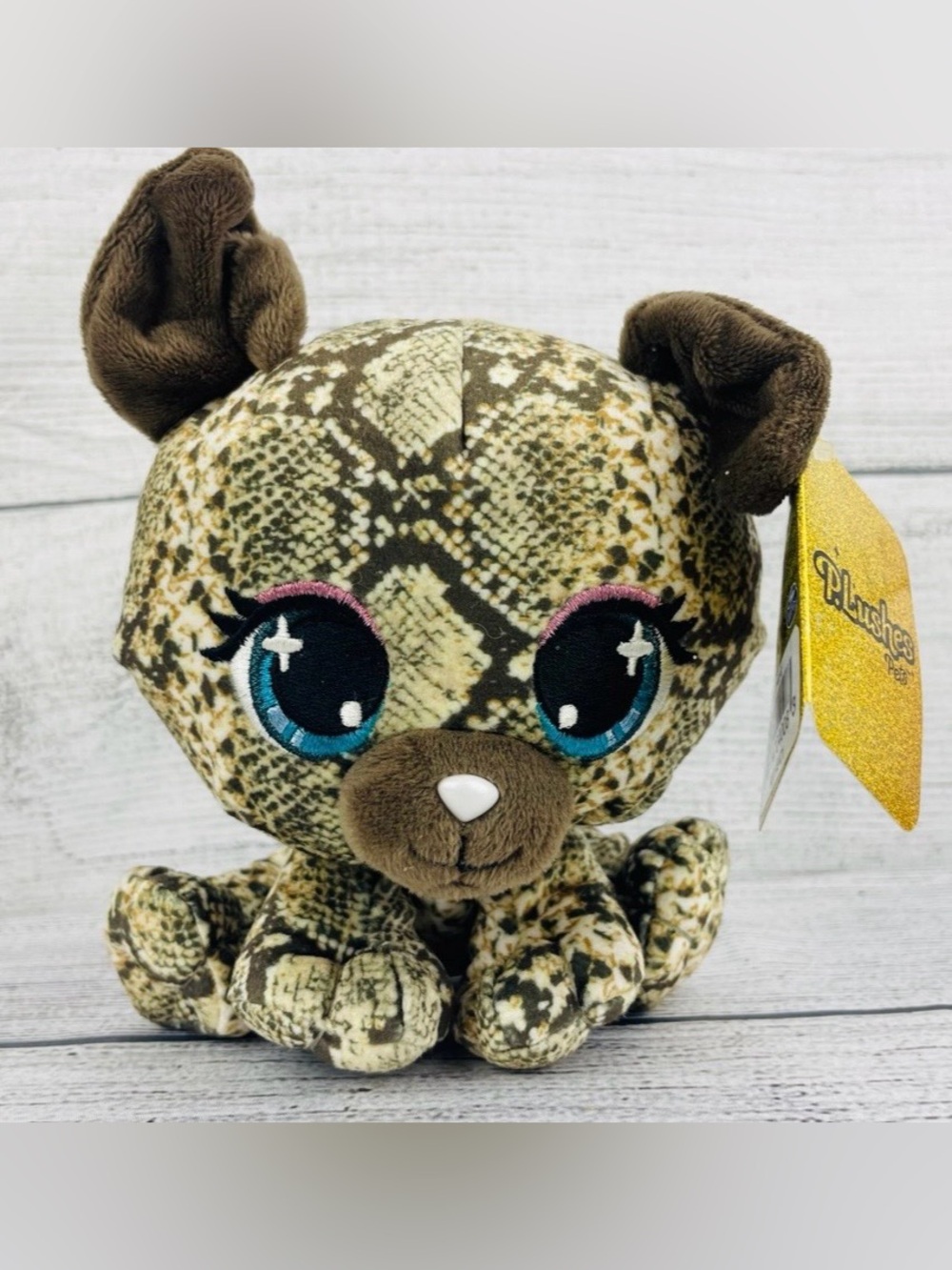P Lushes Pets 6" Puppy Dog Stuffed Plush GUND Belle Boa - NEW